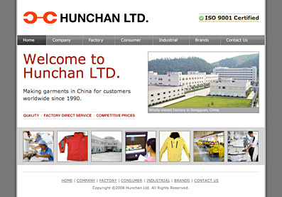 Hunchan Ltd. website