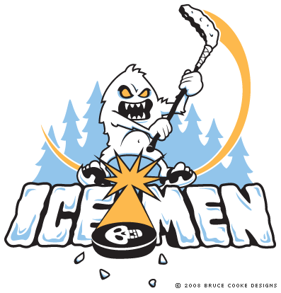 Icemen Hockey Team Logo